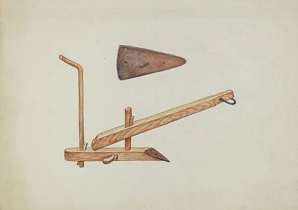 Plow and Plowpoint, c. 1937. Creator: William Hoffman