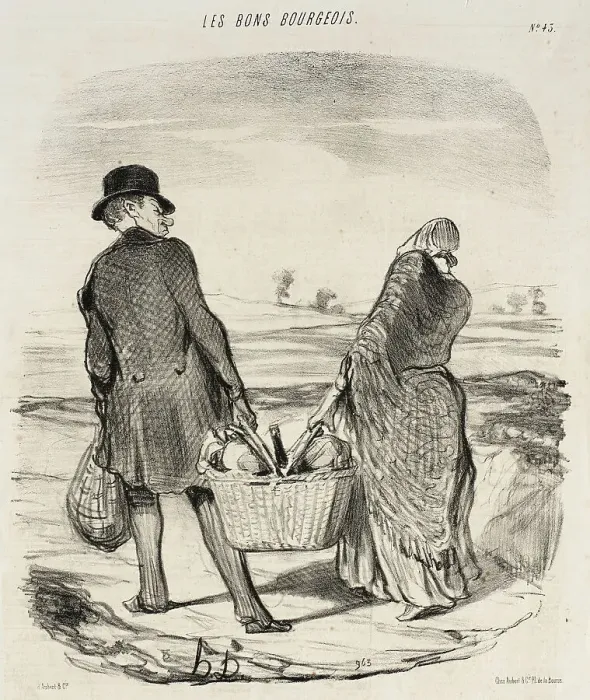 Framed Print : Plus souvent que tu m'attraperas encore à satisfaire ta fantasie... 1847. Creator: Honore Daumier Framed Print : Plus souvent que tu m'attraperas encore à satisfaire ta fantasie... 1847. Creator: Honore Daumier