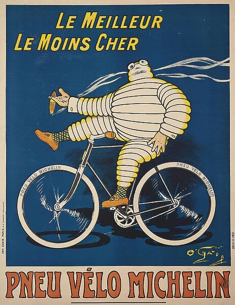 Pneu Velo Michelin, 1912. Creator: O Galop, (Marius Rossillon) (1867-1946)
