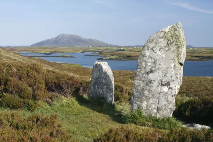 Framed Print : Pobull Fhinn (Finns People) stone circle, North Uist, Outer Hebrides, Scotland, 2009 Framed Print : Pobull Fhinn (Finns People) stone circle, North Uist, Outer Hebrides, Scotland, 2009