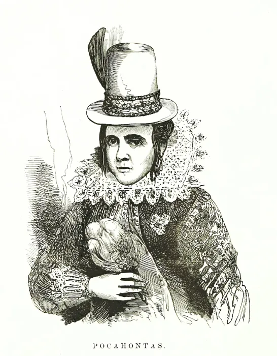 Framed Print : Pocahontas, (1869), Creator: Unknown Framed Print : Pocahontas, (1869), Creator: Unknown