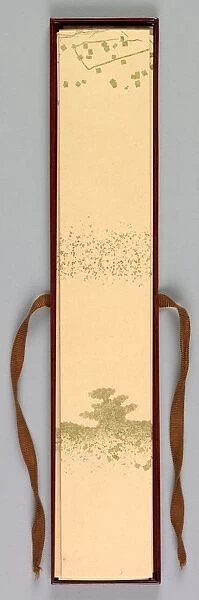 Poem Card Box, 1868-1912. Creator: Kamisaka Sekka (Japanese, 1866-1942)