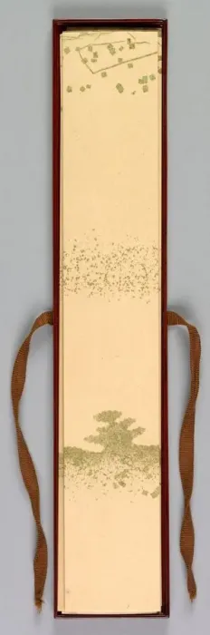 Framed Print : Poem Card Box, 1868-1912. Creator: Kamisaka Sekka (Japanese, 1866-1942) Framed Print : Poem Card Box, 1868-1912. Creator: Kamisaka Sekka (Japanese, 1866-1942)