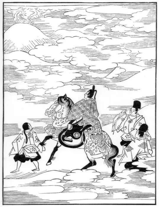 Framed Print : The Poet and the Peerless Mountain, 1608 (1886)