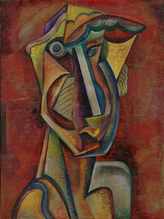 Framed Print : Poetess, 1920s. Artist: Baranov-Rossine, Vladimir Davidovich (1888-1942) Framed Print : Poetess, 1920s. Artist: Baranov-Rossine, Vladimir Davidovich (1888-1942)