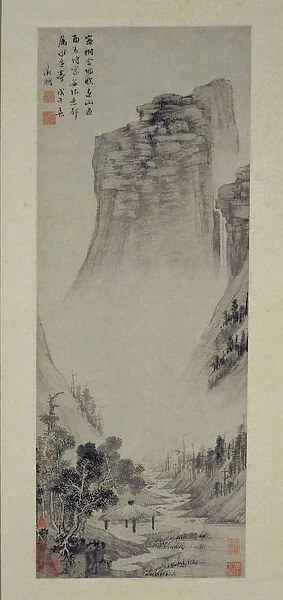 Poetic thoughts in a riverside pavilion, 1558. Creator: Wen Zhengming (1470-1559)