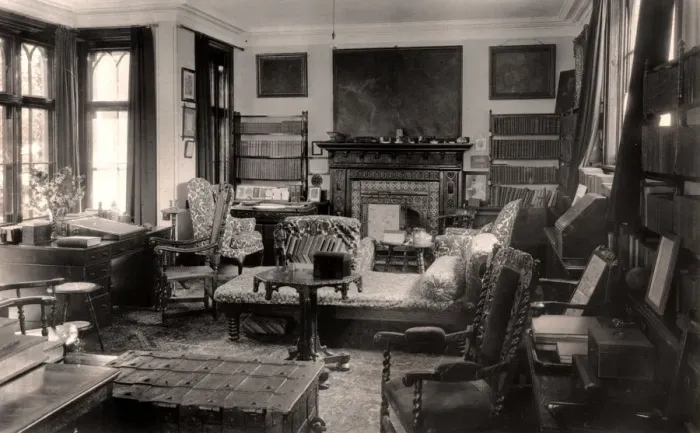 Framed Print : The Poets Study, Farringford House, 20th Century