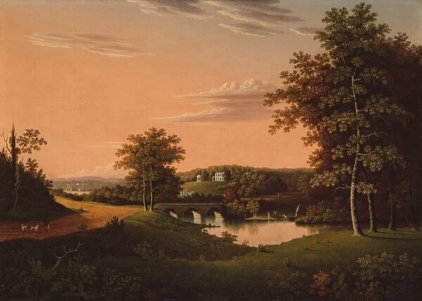 Point Breeze, the Estate of Joseph Napoleon Bonaparte at Bordentown, New Jersey, 1817 / 20