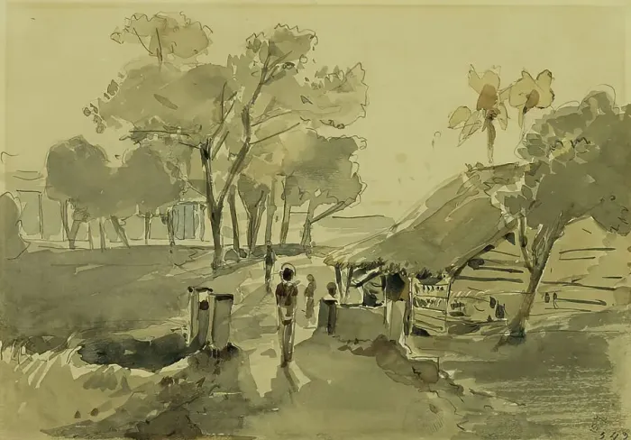 Framed Print : Point de Galle in Ceylon (Sri Lanka), 1858. Creator: Joseph Selleny Framed Print : Point de Galle in Ceylon (Sri Lanka), 1858. Creator: Joseph Selleny