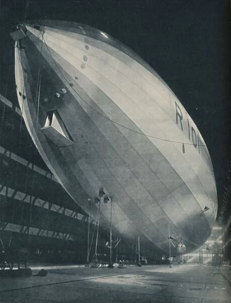 Poised in the Vast Hall of Her Birthplace, Ready To Take Wing, c1935
