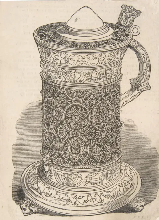 Framed Print : Poison Cup - 16th century, second half 19th century. second half 19th century. Creator: Anon Framed Print : Poison Cup - 16th century, second half 19th century. second half 19th century. Creator: Anon