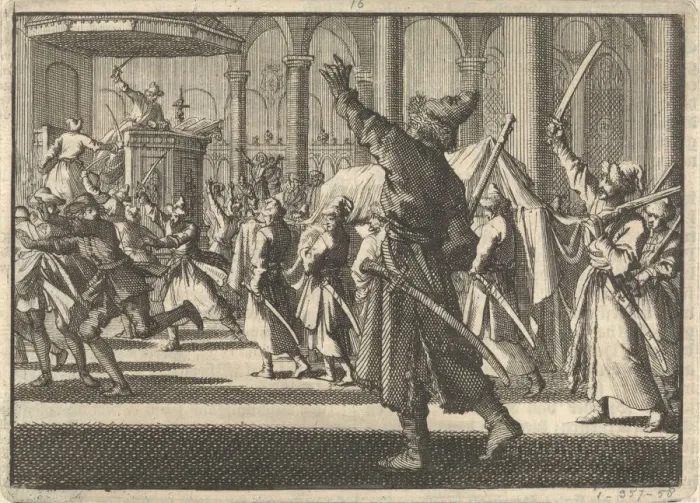Framed Print : The Poles in the Riddarholm Church in Stockholm, 1698. Artist: Aa, Pieter van der (1659-1733) Framed Print : The Poles in the Riddarholm Church in Stockholm, 1698. Artist: Aa, Pieter van der (1659-1733)