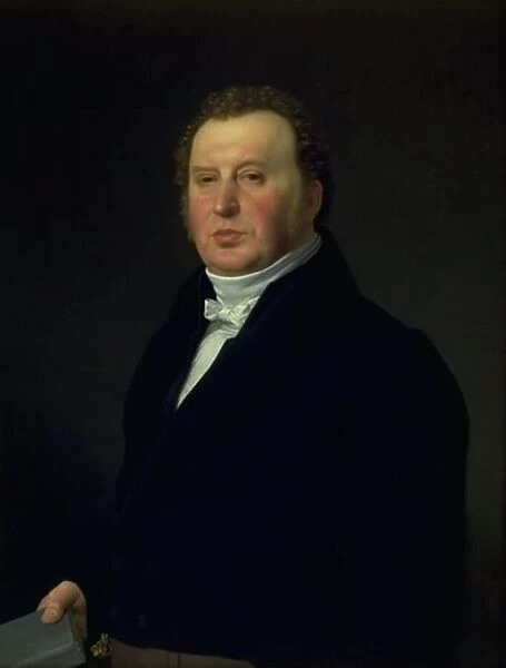 Police Surgeon Johan Frederik Rost. The Artist's Family Doctor and Friend, 1831. Creator: CW Eckersberg