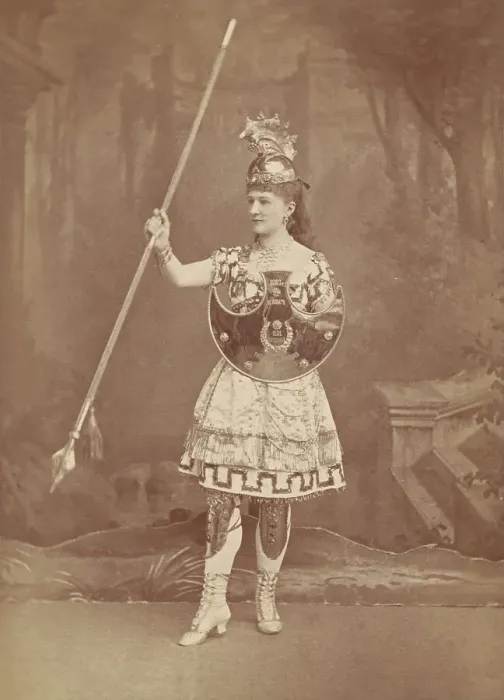 Framed Print : Polina (Pelagea) Karpakova (1845-1920) as Queen Nisia in the ballet Le Roi Candaule'... c 1870. Creator: Photo studio Marian Konarsky, Moscow Framed Print : Polina (Pelagea) Karpakova (1845-1920) as Queen Nisia in the ballet Le Roi Candaule'... c 1870. Creator: Photo studio Marian Konarsky, Moscow