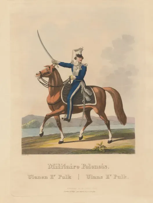 Framed Print : The Polish Army 1831: Uhlans of the 2nd Pulk, 1831 Framed Print : The Polish Army 1831: Uhlans of the 2nd Pulk, 1831