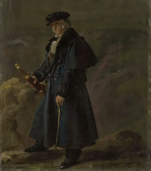 Framed Print : The Polish General Karol Kniacziewicz, 1825. Creator: Johan Christian Dahl Framed Print : The Polish General Karol Kniacziewicz, 1825. Creator: Johan Christian Dahl