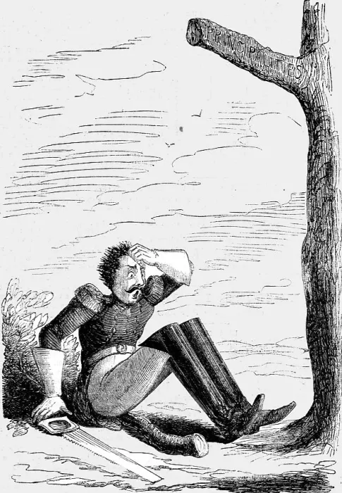 Framed Print : A Political Error: The man who sawed off the branch, but who sat at the wrong...The Crimea, 1854 Creator: Unknown Framed Print : A Political Error: The man who sawed off the branch, but who sat at the wrong...The Crimea, 1854 Creator: Unknown