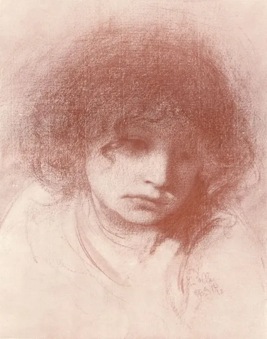 Framed Print : Polly, 1893. (1898). Artist: Ernest Borough Johnson Framed Print : Polly, 1893. (1898). Artist: Ernest Borough Johnson
