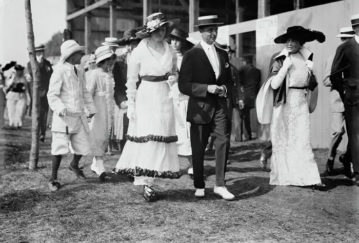 Framed Print : At Polo game: Angelica Brown, Mrs. W.R. Vanderbilt, Jr. 1914. Creator: Bain News Service Framed Print : At Polo game: Angelica Brown, Mrs. W.R. Vanderbilt, Jr. 1914. Creator: Bain News Service