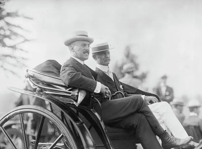 Framed Print : Polo - Secretary Stimson And General Crozier At Game, 1912. Creator: Harris & Ewing. Polo - Secretary Stimson And General Crozier At Game, 1912. Creator: Harris & Ewing Framed Print : Polo - Secretary Stimson And General Crozier At Game, 1912. Creator: Harris & Ewing. Polo - Secretary Stimson And General Crozier At Game, 1912. Creator: Harris & Ewing