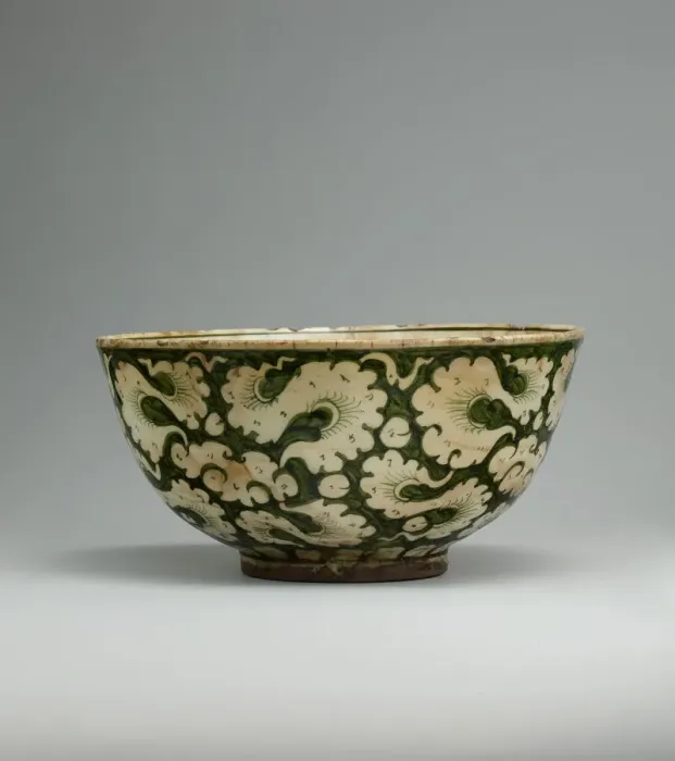 Framed Print : Polychrome Bowl with Cloud Decoration, Iran, late 17th-early 18th century Framed Print : Polychrome Bowl with Cloud Decoration, Iran, late 17th-early 18th century
