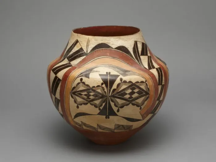 Framed Print : Polychrome Jar, c. 1880. Creator: Unknown Framed Print : Polychrome Jar, c. 1880. Creator: Unknown