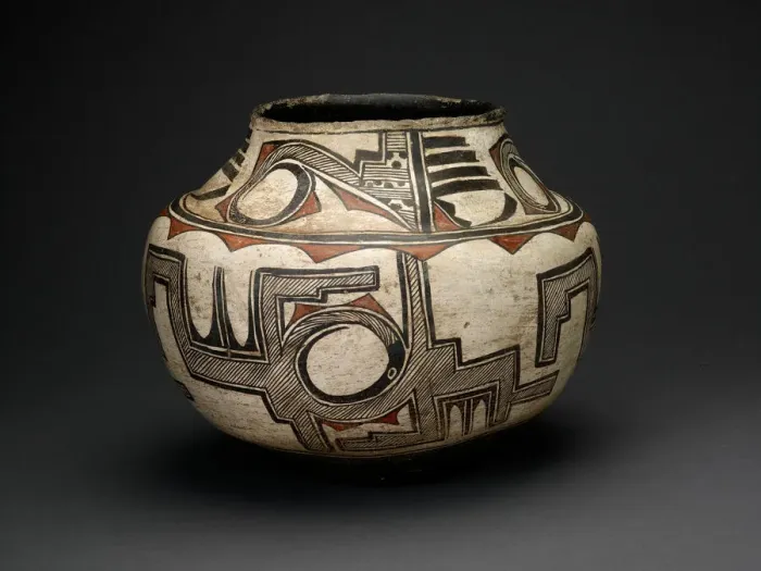 Framed Print : Polychrome Jar, c. 1890. Creator: Unknown Framed Print : Polychrome Jar, c. 1890. Creator: Unknown