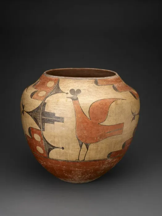 Framed Print : Polychrome Jar, c. 1920. Creator: Isabel Medina Toribio Framed Print : Polychrome Jar, c. 1920. Creator: Isabel Medina Toribio