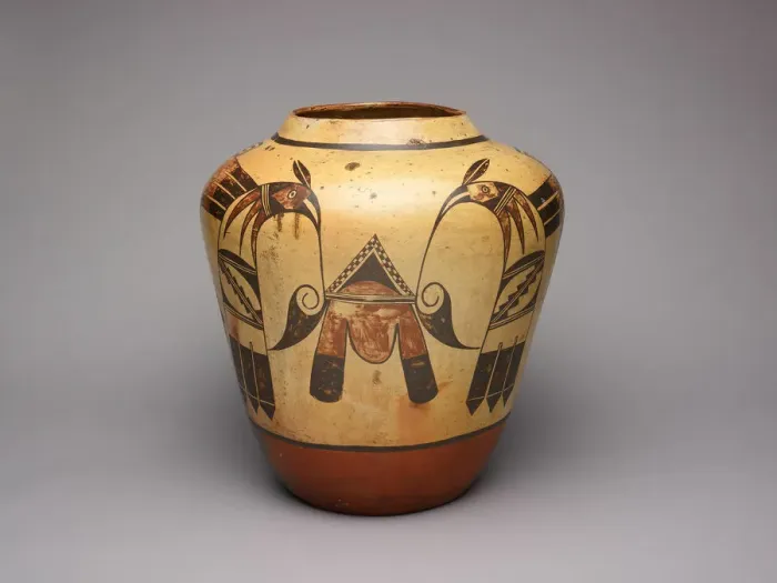 Framed Print : Polychrome Jar, c. 1920. Creator: Unknown