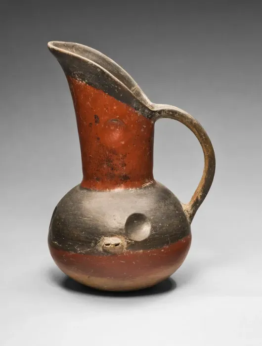 Framed Print : Polychrome Pitcher, 1400 / 1520. Creator: Unknown Framed Print : Polychrome Pitcher, 1400 / 1520. Creator: Unknown