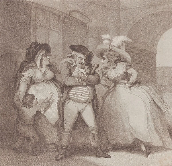 Polygamy, [August 1, 1787], reissued July 1, 1802. Creator: Edward Williams