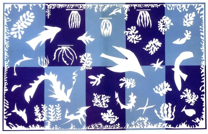 Framed Print : Polynesia, the Sky, 1946. Creator: Henri Matisse Framed Print : Polynesia, the Sky, 1946. Creator: Henri Matisse