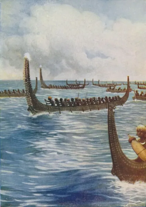 Framed Print : Polynesian War Canoes, 1924 Framed Print : Polynesian War Canoes, 1924