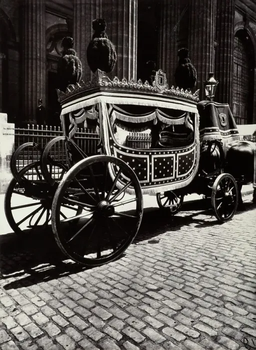 Framed Print : Pompe Funebre (1st Class), 1910, Printed 1956. Creator: Eugene Atget Framed Print : Pompe Funebre (1st Class), 1910, Printed 1956. Creator: Eugene Atget
