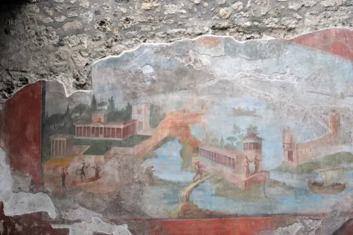 Framed Print : Pompeii, Campania, Naples, Italy, 2015. Creator: Luis Rosendo Framed Print : Pompeii, Campania, Naples, Italy, 2015. Creator: Luis Rosendo