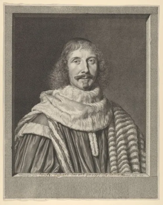 Framed Print : Pompone II de Bellievre, 1653. Creator: Robert Nanteuil Framed Print : Pompone II de Bellievre, 1653. Creator: Robert Nanteuil