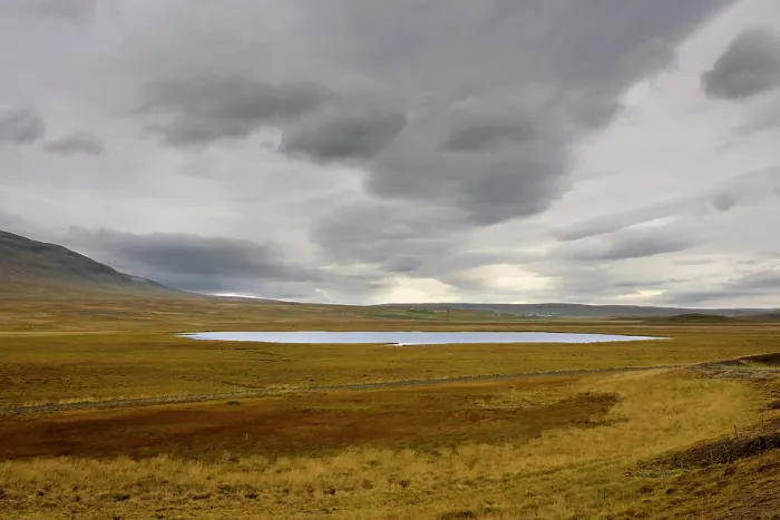 Framed Print : Pond, Iceland. Creator: Tom Artin Framed Print : Pond, Iceland. Creator: Tom Artin