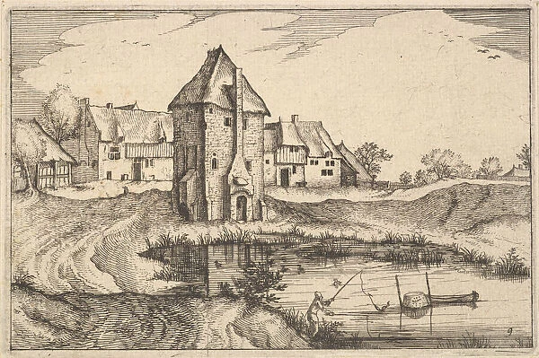 The Pond, plate 9 from Regiunculae et Villae Aliquot Ducatus Brabantiae, ca. 1610