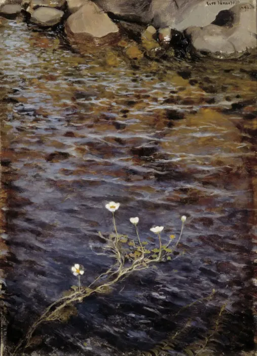 Framed Print : Pond Water Crowfoot, 1895 Framed Print : Pond Water Crowfoot, 1895