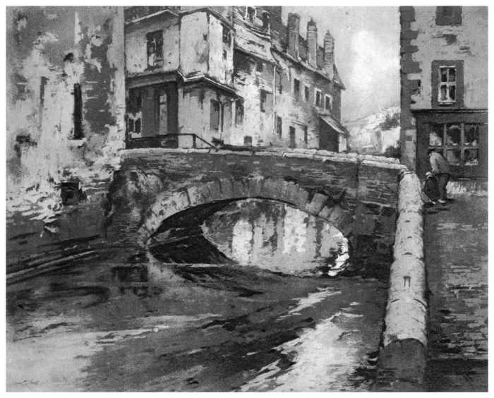 Framed Print : Pont Breton, c1890-1940 (1924). Artist: Ferdinand-Jean Luigini Framed Print : Pont Breton, c1890-1940 (1924). Artist: Ferdinand-Jean Luigini