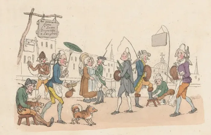 Framed Print : Pont Neuf, Paris, May 1, 1803. May 1, 1803. Creator: Thomas Rowlandson Framed Print : Pont Neuf, Paris, May 1, 1803. May 1, 1803. Creator: Thomas Rowlandson