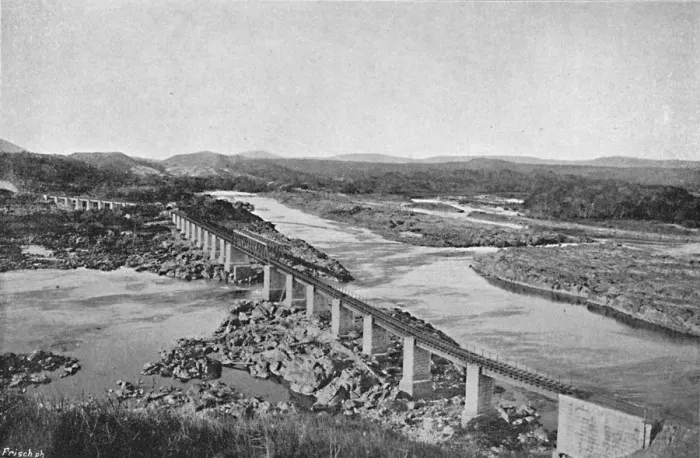 Framed Print : Ponte de Jaguara, (Jaguare Bridge), 1895. Artist: Axel Frick Framed Print : Ponte de Jaguara, (Jaguare Bridge), 1895. Artist: Axel Frick