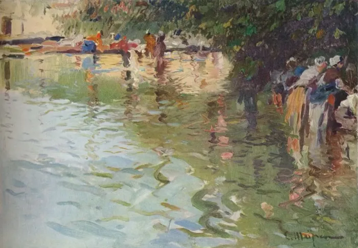 Framed Print : At Pontevedra, c1904. Artist: Eliseo Meifren y Roig Framed Print : At Pontevedra, c1904. Artist: Eliseo Meifren y Roig