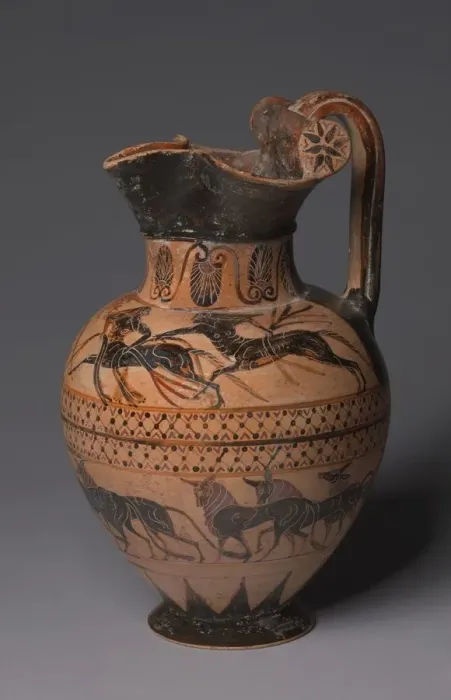 Framed Print : Pontic Oinochoe, c. 520 BC. Creator: Unknown Framed Print : Pontic Oinochoe, c. 520 BC. Creator: Unknown