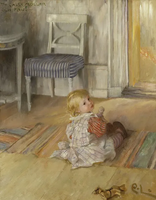 Framed Print : Pontus, 1890. Creator: Carl Larsson Framed Print : Pontus, 1890. Creator: Carl Larsson