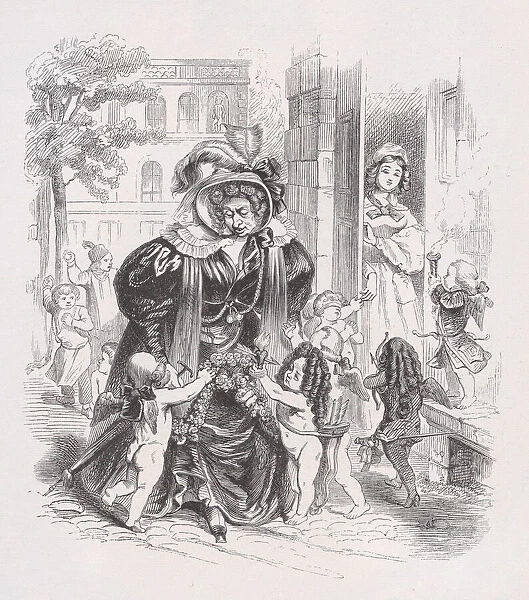 The Poor Putti from The Complete Works of Beranger, 1836