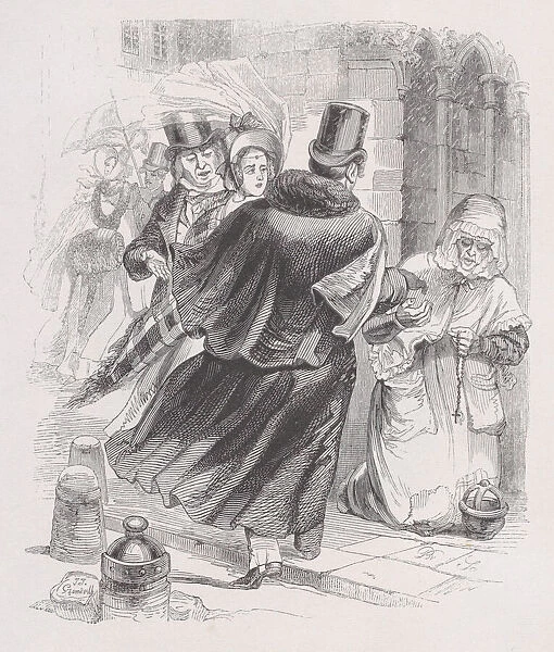 The Poor Woman from The Complete Works of Beranger, 1836