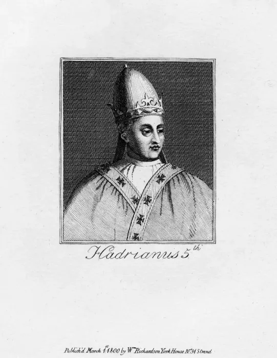 Framed Print : Pope Adrian V, (1800) Framed Print : Pope Adrian V, (1800)