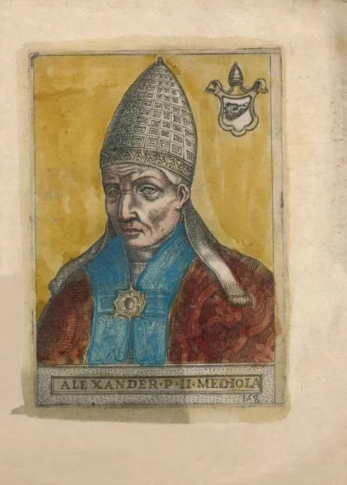 Framed Print : Pope Alexander II. Creator: Unknown