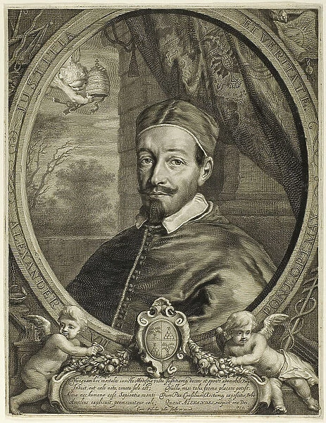 Pope Alexander the Seventh, n.d. Creator: Cornelis de Visscher
